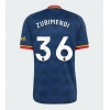 Arsenal Martin Zubimendi #36 Bortatröja 2026-27 Kortärmad Arsenal Martin Zubimendi #36 Bortatröja 2026-27 Kortärmad